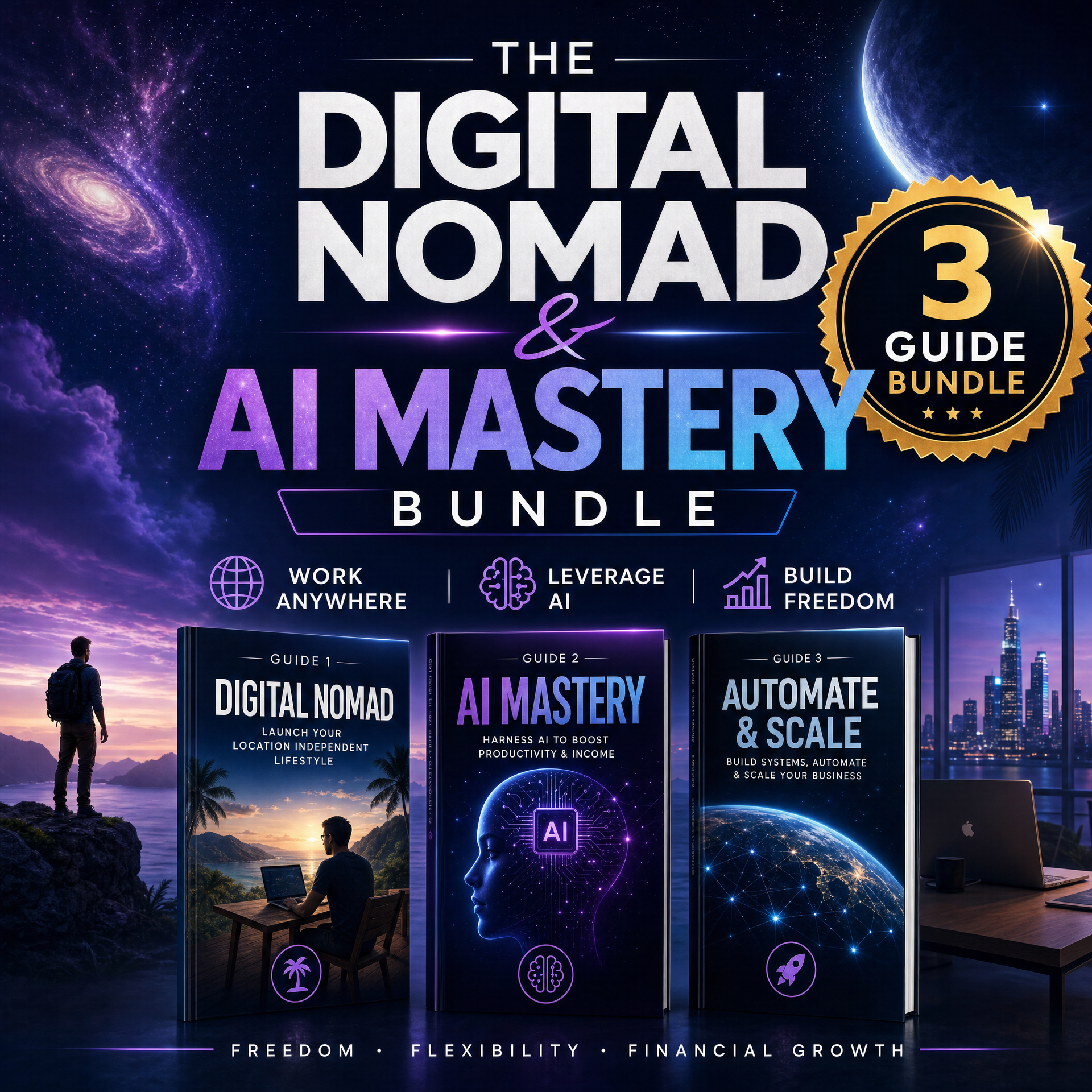 The Digital Nomad & AI Mastery Bundle