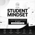 The Student Mindset: 5-Page Website Wireframe & Copy (Bespoke Edition)