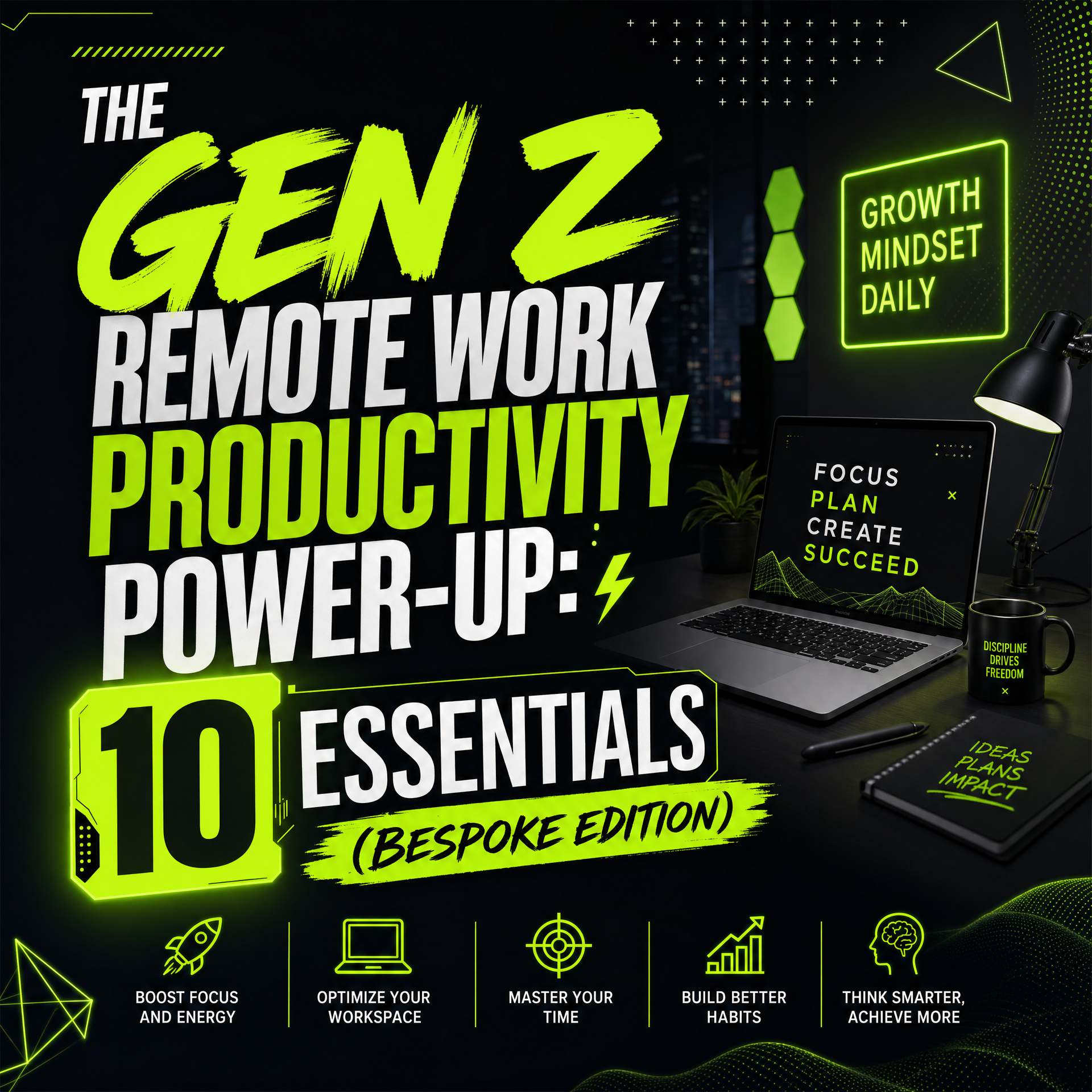 The Gen Z Remote Work Productivity Power-Up: 10 Essentials (Bespoke Edition)