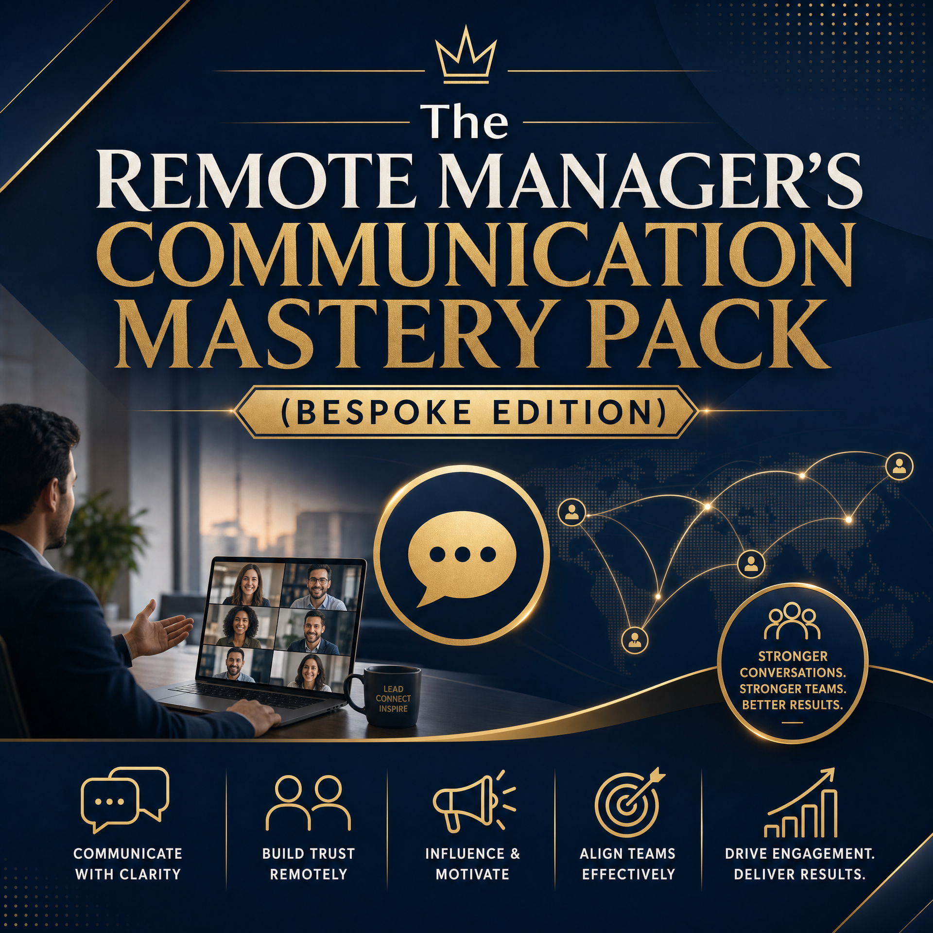 The Remote Manager's Communication Mastery Pack (Bespoke Edition)